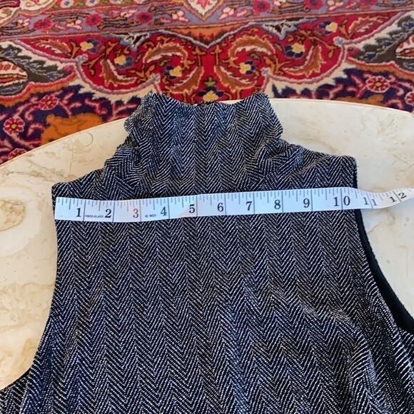 Ralph Lauren Metallic Grey Bodycon Mini Dress - Picture 11 of 14